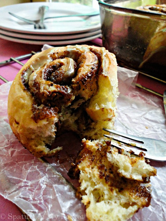 Your standard cinnamon rolls amped up a notch with the glorious addition of coffee and chocolate. 