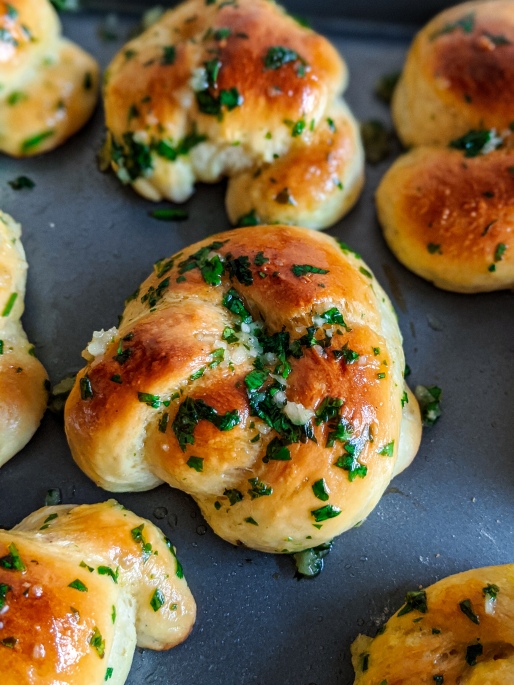 Garlicy, cheesy, melt-in-your-mouth pillows of dough.